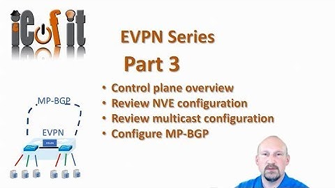 Cisco EVPN Part 3 (VXLAN with MP-BGP) 10Min