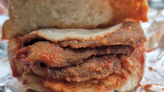 CORLEONE'S Mississauga makes a Good Veal Sandwich aka SANGWEECH Veal Taste