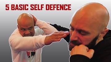 5 Basic Self Defence moves everyone should know | Master Wong