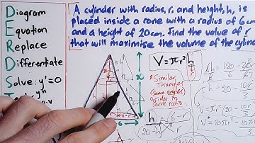 How to Solve ANY Optimisation Problem (Maximum or Minimum) + Fully Explained Example