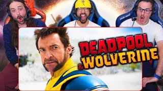 DEADPOOL \& WOLVERINE TRAILER REACTION!! Deadpool 3 Trailer 2 Breakdown | Marvel Studios | X-men