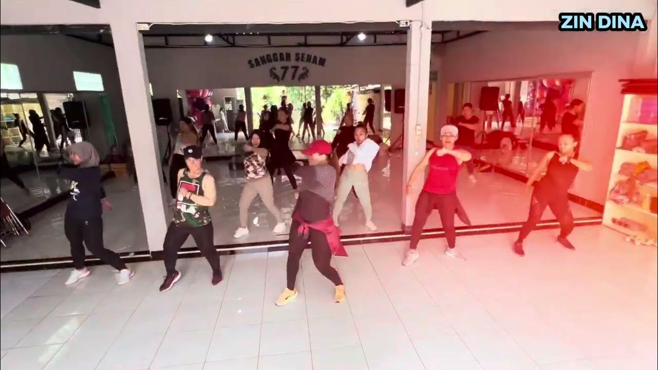 WATER TYLA Zumba, Zumba with Zin Dina, Zumba with SS77 Member YouTube