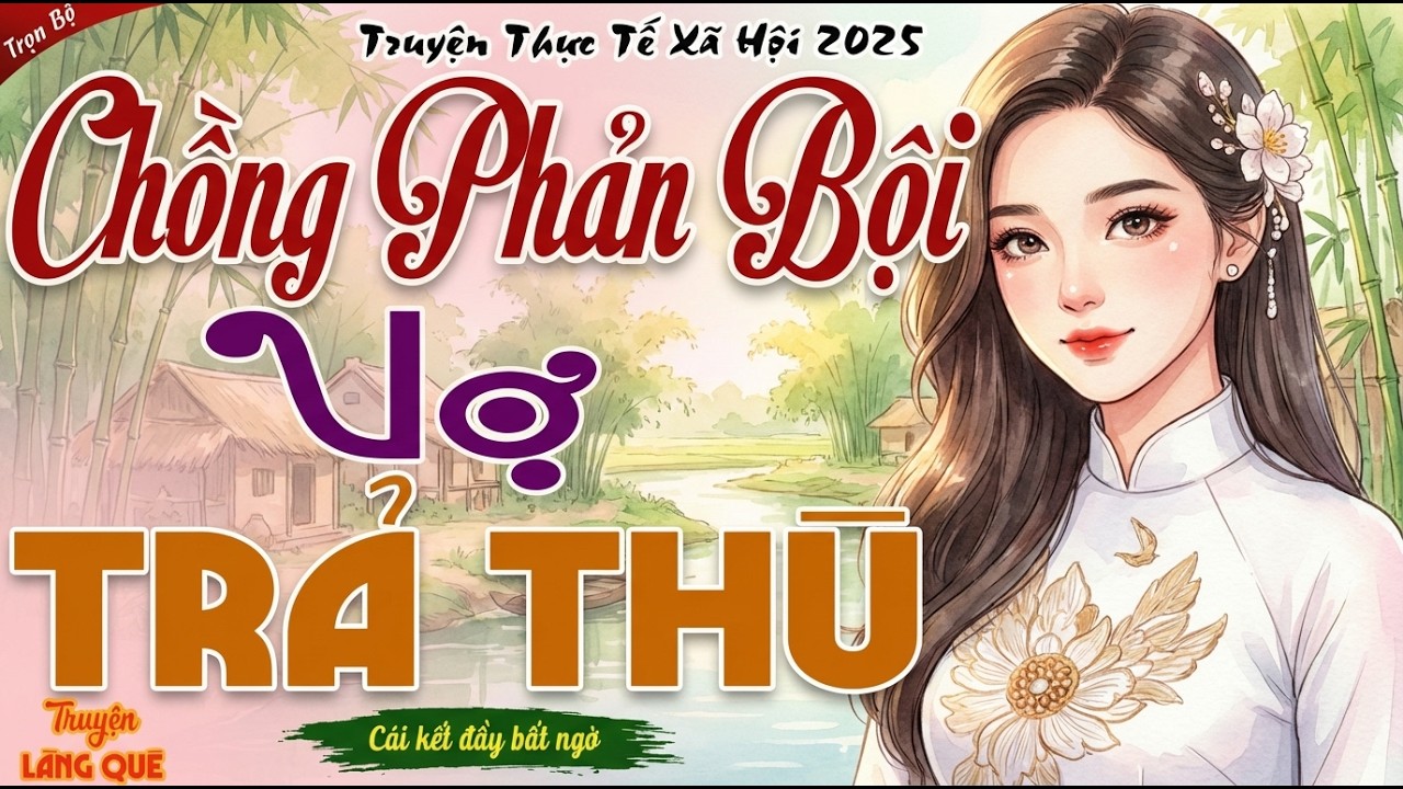 Nghe mà sướng lỗ tai： CHỒNG PHẢN BỘI, VỢ TRẢ THÙ - Kể chuyện làng quê ngủ ngon