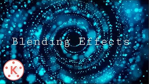 Kinemaster Tutorial Blending Effects on Text 2020