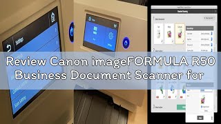Review Canon imageFORMULA R50 Business Document Scanner for PC and Mac - Color Duplex Scanning - Con