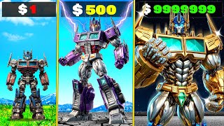 $1 to $1,000,000,000 TRANSFORMER in GTA 5