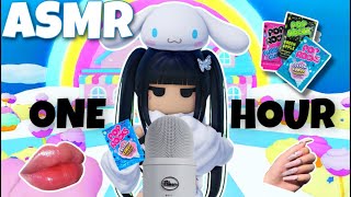 Roblox ASMR ∼ ONE HOUR of pop rocks + mouth sounds and tapping! ☁️ (NO TALKING)