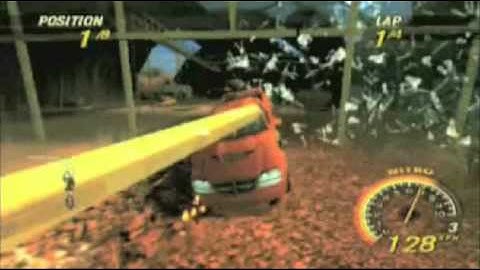 Flatout: Head on (PSP) Trailer