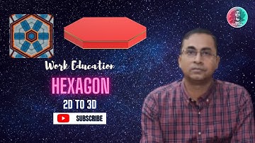 hexagon   I construction of a hexagon I  2d geometric shapes I work education I saroj subudhi