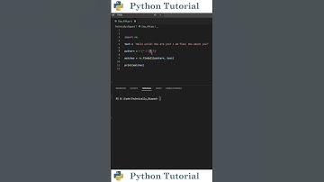 Extract Questions From Python String | Python Tutorial