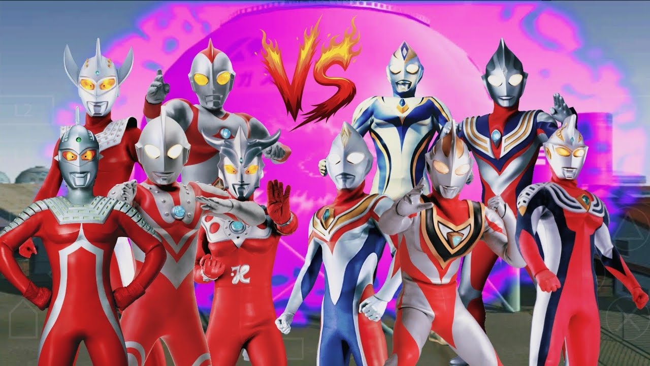 ウルトラマンレオ対ウルトラマンダイナ。ゾフィー対ウルトラマンガイア