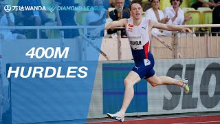 Karsten Warholm breaks his own 400m hurdles meeting record in Monaco - Wanda Diamond League 2021