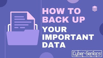 How to backup your important data