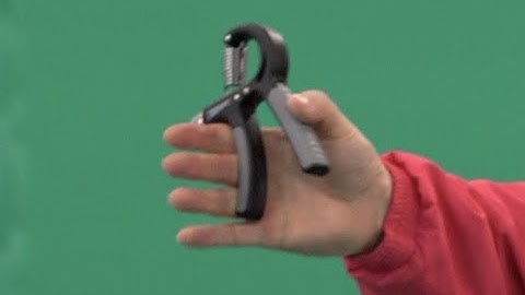 Badminton Fitness-Wrist And Finger Power Training