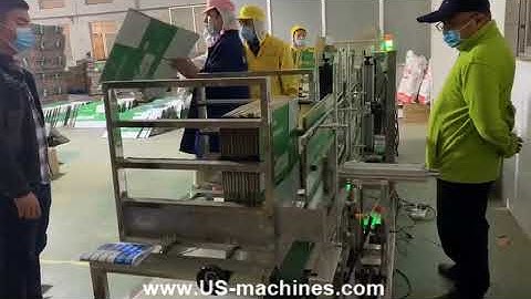 Automatic box carton vertical type paging feeding machine for inkjet printer