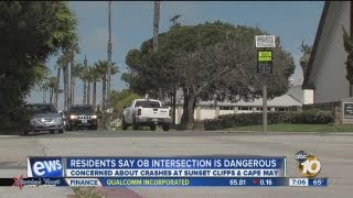 Residents say Ocean Beach intersection is dangerous