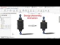 Solidworks Tutorial: Flexible Bellow Design Assembly and Animation