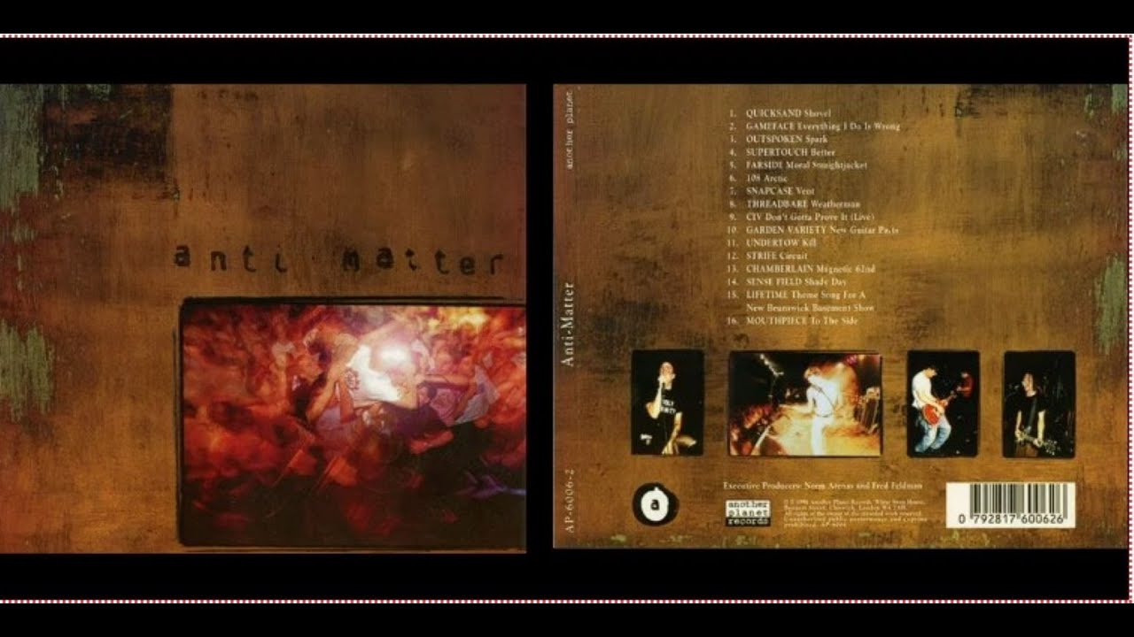 激レアLP Anti Matter Quicksand Lifetime エモ 【公式通販】