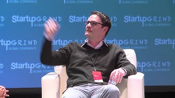 Mary Grove (GFE) and Don Harrison (Google) at Startup Grind Global 2016