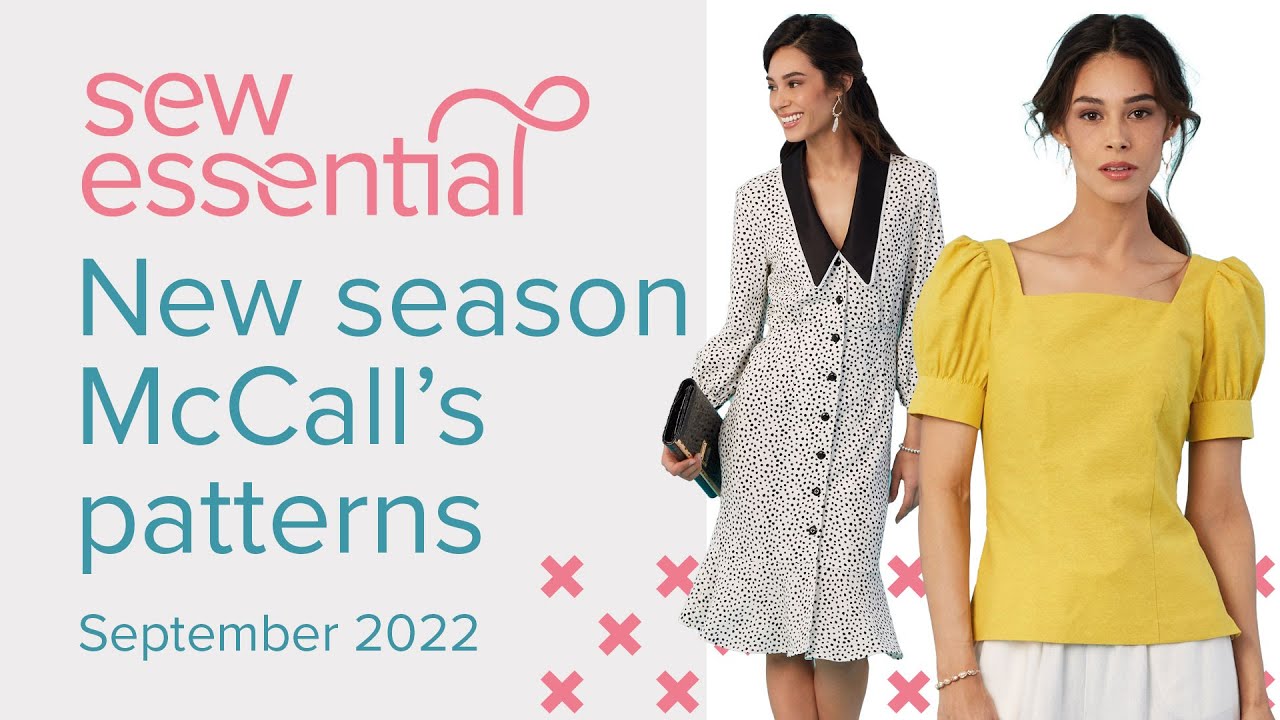 New McCall's Sewing Patterns - September 2022 