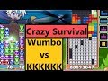 Crazy Survival â€“ Wumbo vs KKKKKK â€“ Expert Tetris vs Puyo (Switch)
