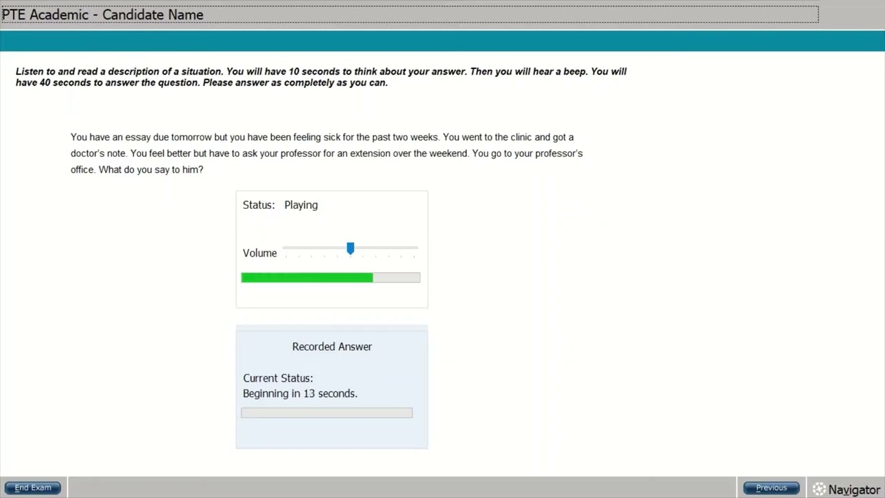 PTE Academic New Question Type: Respond to a Situation