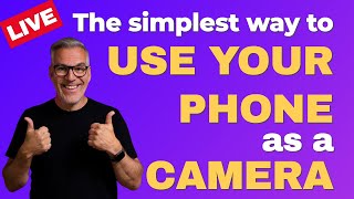 Самый простой способ использовать телефон в качестве камеры в Ecamm. screenshot 2