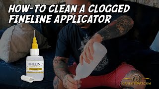 How-To Clean A Clogged Fineline Applicator | Cant Stop Art