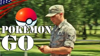 US Military is Having Hard Time in Pokemon GO. - ポケモンGOにアメリカ軍は困っています。