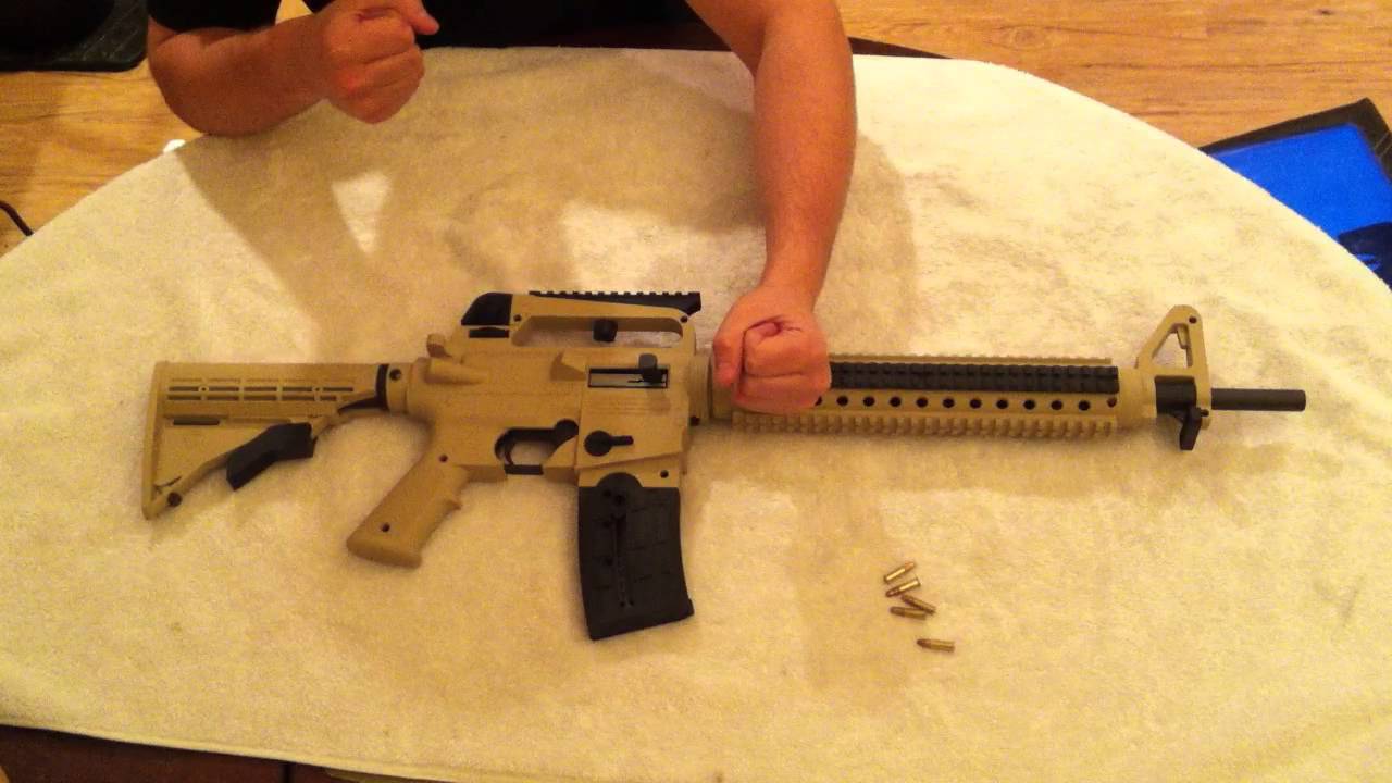 Mossberg 715t Custom Paint Review - YouTube