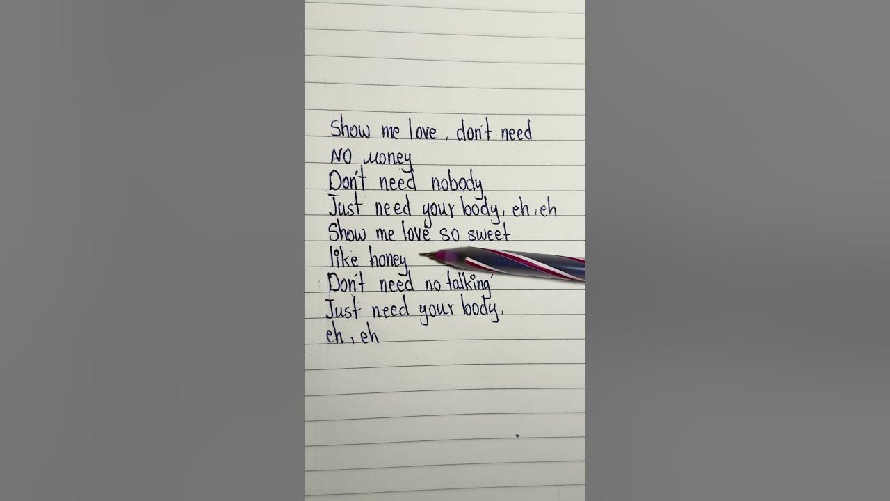 Show Me Love - WizTheMc, Bees, Honey #showmelove #wizthemc #bees #honey #lyrics_songs #lyric #song
