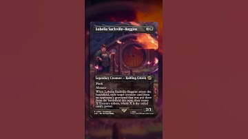 Tell Me How She’s Playable 😐 Lobelia Sackville-Baggins #mtg #commander #edh #cedh #lordoftherings