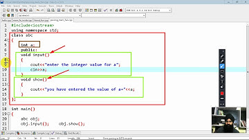 29 Passing parameters into member function.