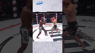 JUST 15 SECONDS! Darth Bader needs no lightsaber with that left hand 🥊 #bellator