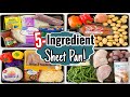 5 fast  tasty sheet pan dinners  the easiest 5ingredient recipes  julia pacheco