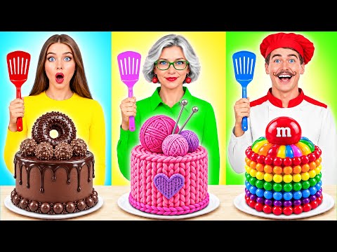 Me vs Grandma Cooking Challenge | Amazing Food Challenges by Multi DO Joy
