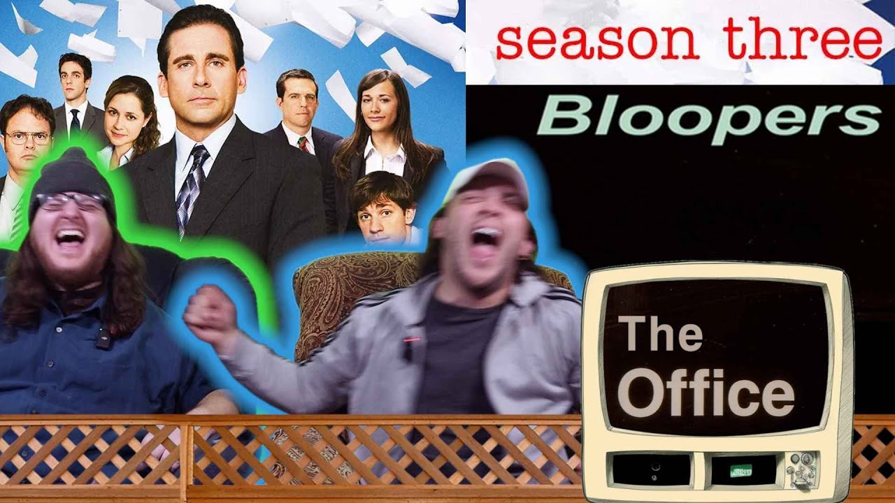 STEVE CARELL IS A PRO | Season 3 BLOOPERS from The Office  | BEST FRIENDS FIRST TIME REACTION