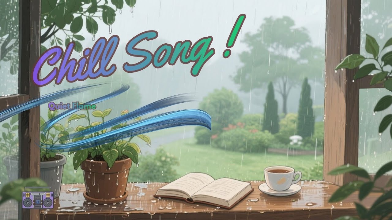 [ Song : Quiet Flame ] – Gazing Rain | Rainy Night Chill Vocal