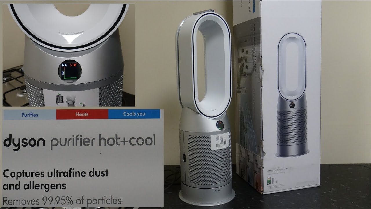 Dyson HP07 and HP09 Purifier Hot and Cool Demonstration