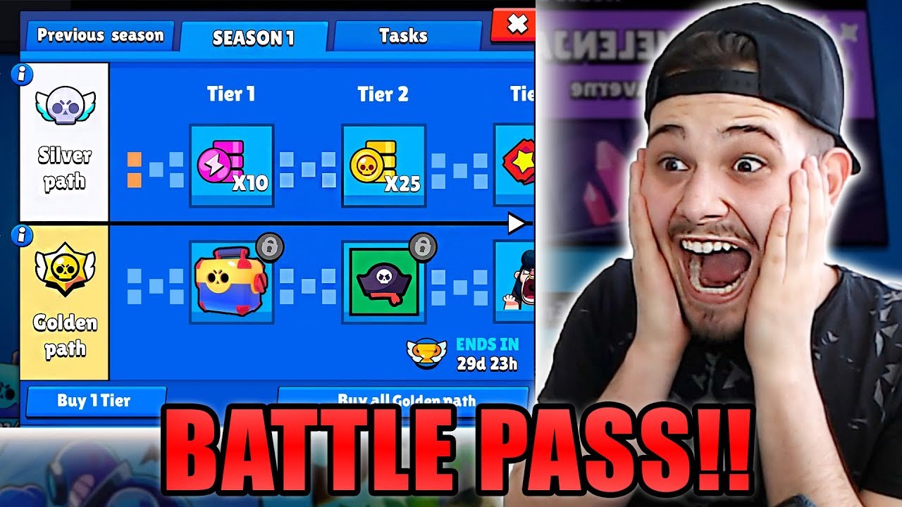 Neuer Battle Pass In Brawl Stars Youtube