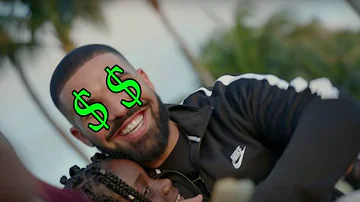 GOD's PLAN but Drake steals all the money