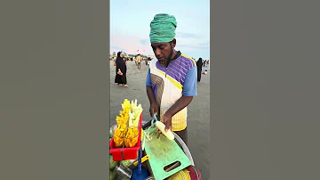 Green Cucumber Hardworking Man Selling Cucumber In Bangladesh Streetfood Shorts 