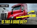 Freightliner Cascadia list of issues after purchase.