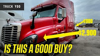 Freightliner Cascadia list of issues after purchase.