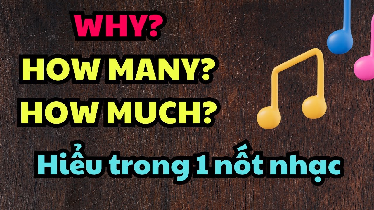 Học Giao Tiếp Cấp Tốc: Câu Hỏi WHY, HOW MANY, HOW MUCH