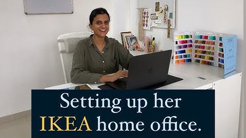 Kallax + Linnmon IKEA assembly of home office