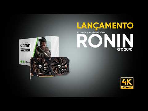 🔥 Conheça a Placa de Vídeo Gamer Ninja RTX 2070 Ronin: Desempenho e Ray Tracing para seus jogos!