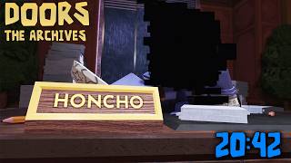 DOORS: The Archives - Speedrun 20:42 | Roblox