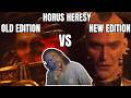 Horus Heresy New Edition Cinematic vs Old Edition Cinematic First Time Reaction