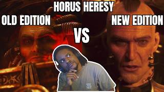 First Time Reaction Horus Heresy New Edition Cinematic vs Old Edition Cinematic